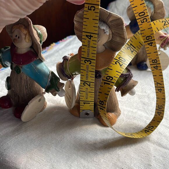 Vintage Honey Water Collectables Scarecrows stoneware  handmade - Picture 9 of 13